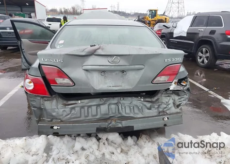 2004 Lexus Es 330 из США, поврежденный, VIN JTHBA30G445008680